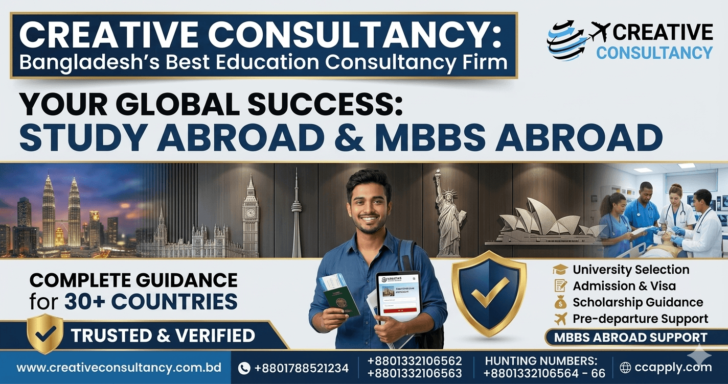 Best Education Consultancy in Bangladesh for Study Abroad & MBBS Abroad: Your Gateway to Global Success